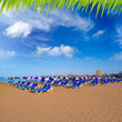 Beach Las vistas in Adeje Arona at Tenerife south