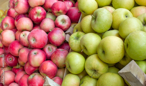 Photo: Organic apples Organic apples