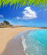 Adeje coast Las americas beach in south Tenerife