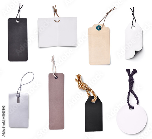 Photo: price label blank note shopping price label blank note shopping