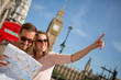 Tourists in London