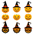 Jack-o'-Lantern set