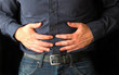 man stomachache