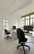 Photo: interior, office with furniture, computers interior, office with furniture, computers
