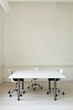 Photo: interior, office with furniture white interior, office with furniture white