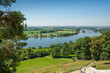 Ausblick auf die Donau von der Walhalla bei Regensburg