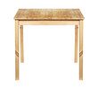 wooden table isolated