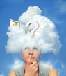 Cloud computing concept