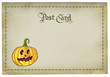 Halloween postcard