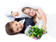 Kids love couple after the wedding