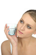 Woman with glass of water