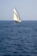 Sailboat on sea