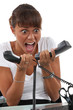 secretary overwhelmed by phone calls