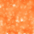 Orange defocused lights background. EPS 8