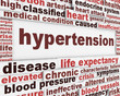 Hypertension medical poster design