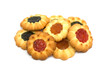 cookie sweets on white background