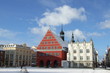 Greifswald Markptlatz im Winter