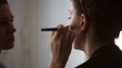 Video: Model making-up for photography in studio. Model making-up for photography in studio.