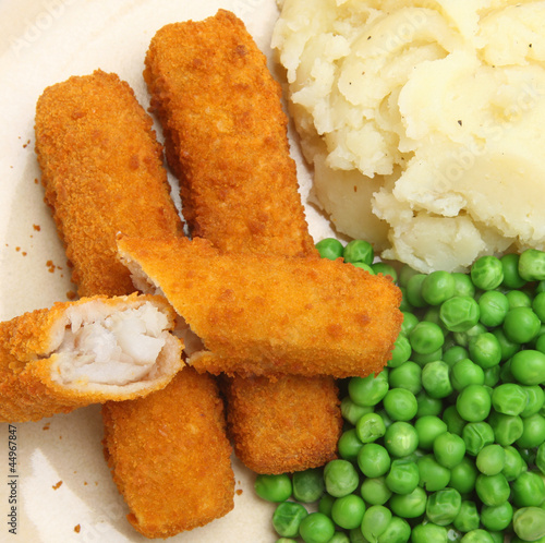 Photo: Fish Sticks Meal Fish Sticks Meal