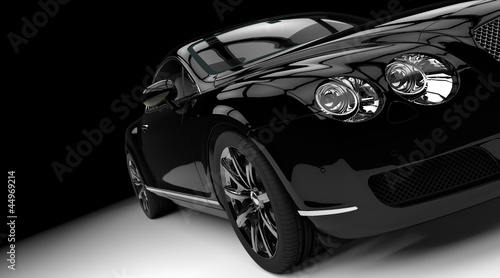Czarny Bentley