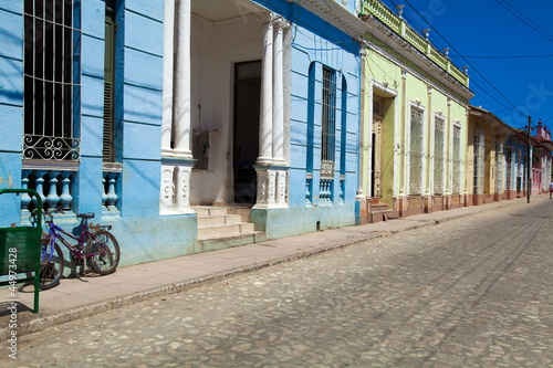 Photo: Houses in the old town, Trinidad, Cuba Houses in the old town, Trinidad, Cuba