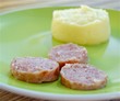 Foto: Saucisse de Morteau et purée de pommes de terre Saucisse de Morteau et purée de pommes de terre