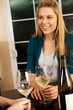 Woman wine