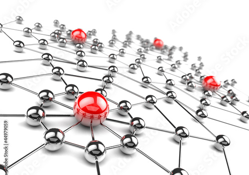 Illustration: concepto de trabajo en red e internet concepto de trabajo en red e internet