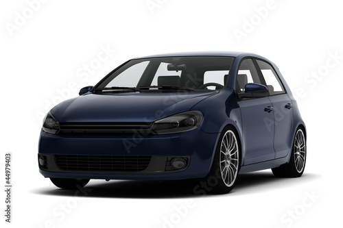 Illustration: modern car modern car
