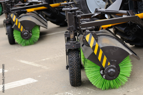 Photo: Street Sweeper Brooms Street Sweeper Brooms