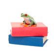 Frog on Science Books