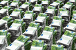 100 Euros money stack