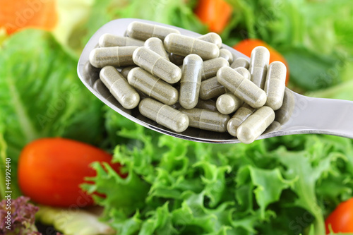 Photo: Concentrated Fiber Capsules OR Fresh Salad Concentrated Fiber Capsules OR Fresh Salad