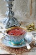 Kakao in antiker Tasse