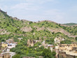 Panoramic view taken from the Amber Fort, Jaipur, India.