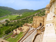 Amber fort located in Jaipur, Rajasthan state, India.
