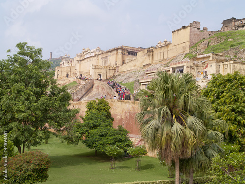 Photo: Rise of elephants to Amber Fort, Rajasthan, India Rise of elephants to Amber Fort, Rajasthan, India