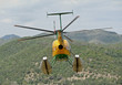 Photo: helicopter in action helicopter in action