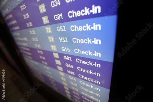 Photo: check in desk check in desk