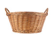 Basket isolated on white background