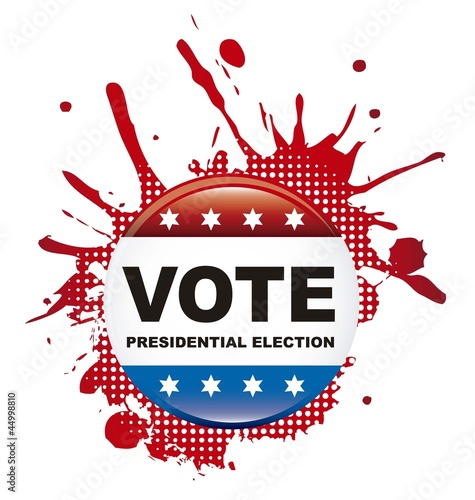 Vector: vote background vote background