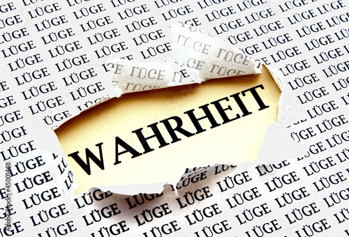 Photo: Wahrheitsfindung Konzept Wahrheitsfindung Konzept