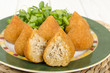 Coxinha - Brazilian deep fried snacks stuffed with chicken