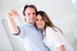 Photo: Couple in their new house Couple in their new house