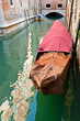 Gondola in the canal