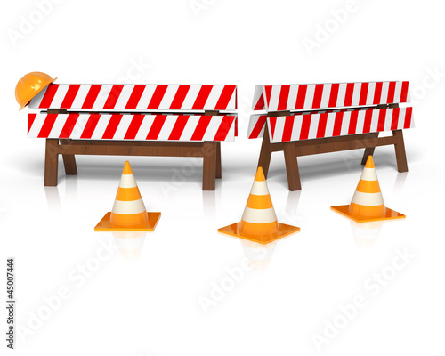 Illustration: Baustelle Baustelle
