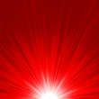 Star burst red and yellow fire. EPS 8
