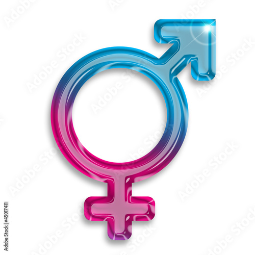 Illustration: transgender symbol transgender symbol