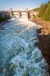 Spillway on hydroelectric power station in Imatra, Finland Spillway on hydroelectric power station in Imatra, Finland