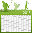 Golf Kalender 2013
